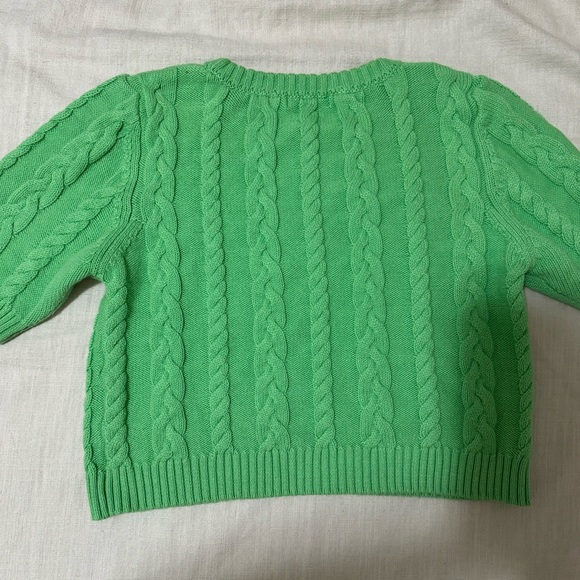 Green sweater top - Picture 3 of 3